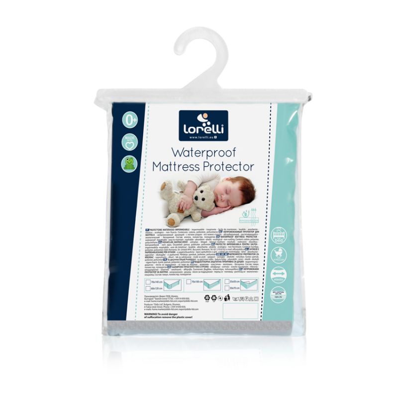 Protectie impermeabila pentru saltea sau carucior Lorelli - 70 x 100 cm
