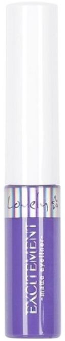 Lovely Excitement - Eyeliner lichid Matte, mov, 3,8 g
