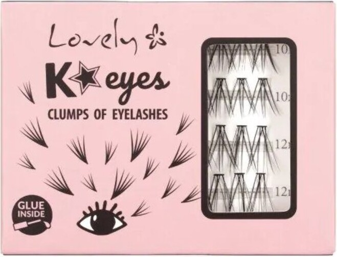 Lovely Gene false în mănunchiuri K Eyes, 40 bucăți