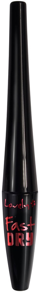 Lovely - Eyeliner lichid Fast Dry - negru, 2 g