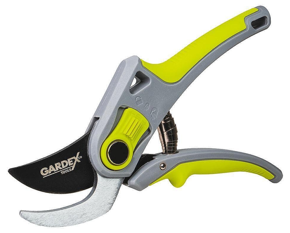 Gardex Foarfecă pentru vie - Vine, 210 mm, cu decalaj