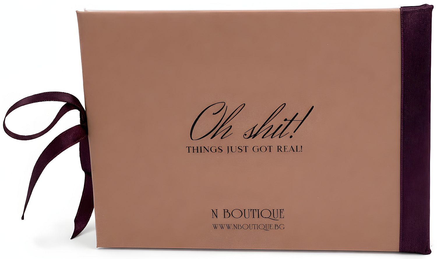 Felicitare de lux  NBoutique - Oh Shit