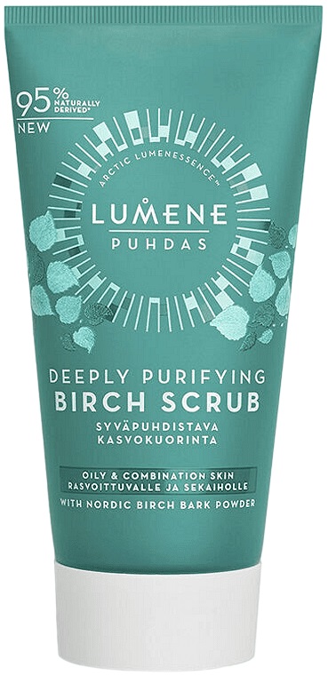 Lumene Puhdas Scrub facial pentru curățare, 75 ml