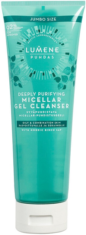 Lumene Puhdas Gel micelar de curățare a feței, 250 ml