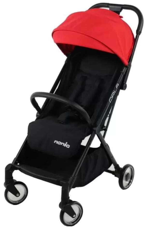 Cărucior de vară pentru bebeluși Nania - Orla, Red Black