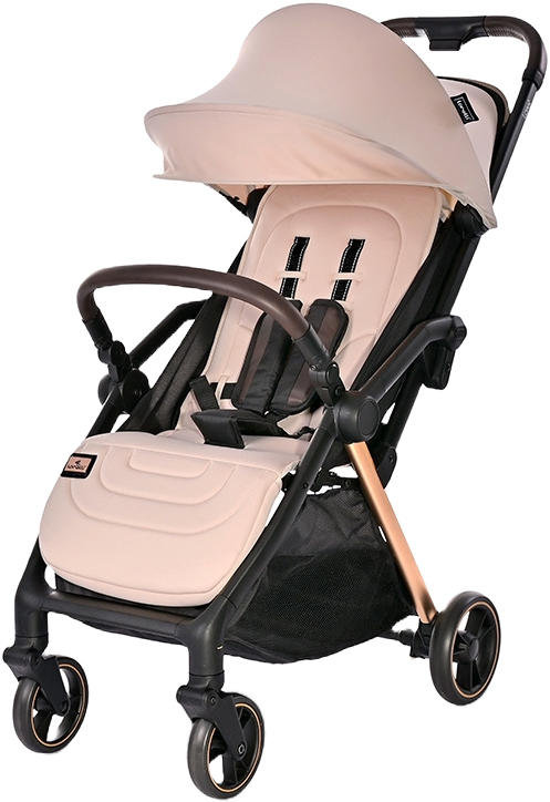 Cărucior de vară  cu pliere automată  Lorelli - Loret, Beige