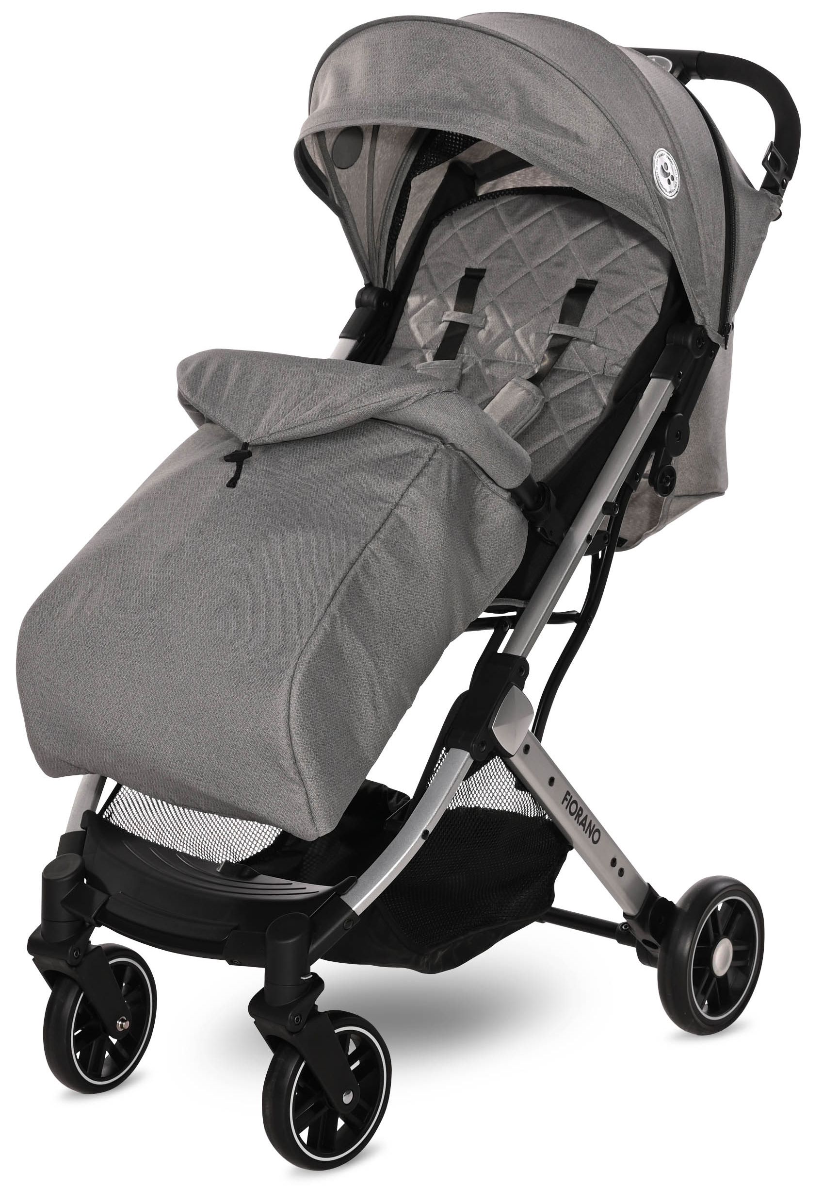 Cărucior de vară cu husă Lorelli - Fiorano, Dolphin Grey