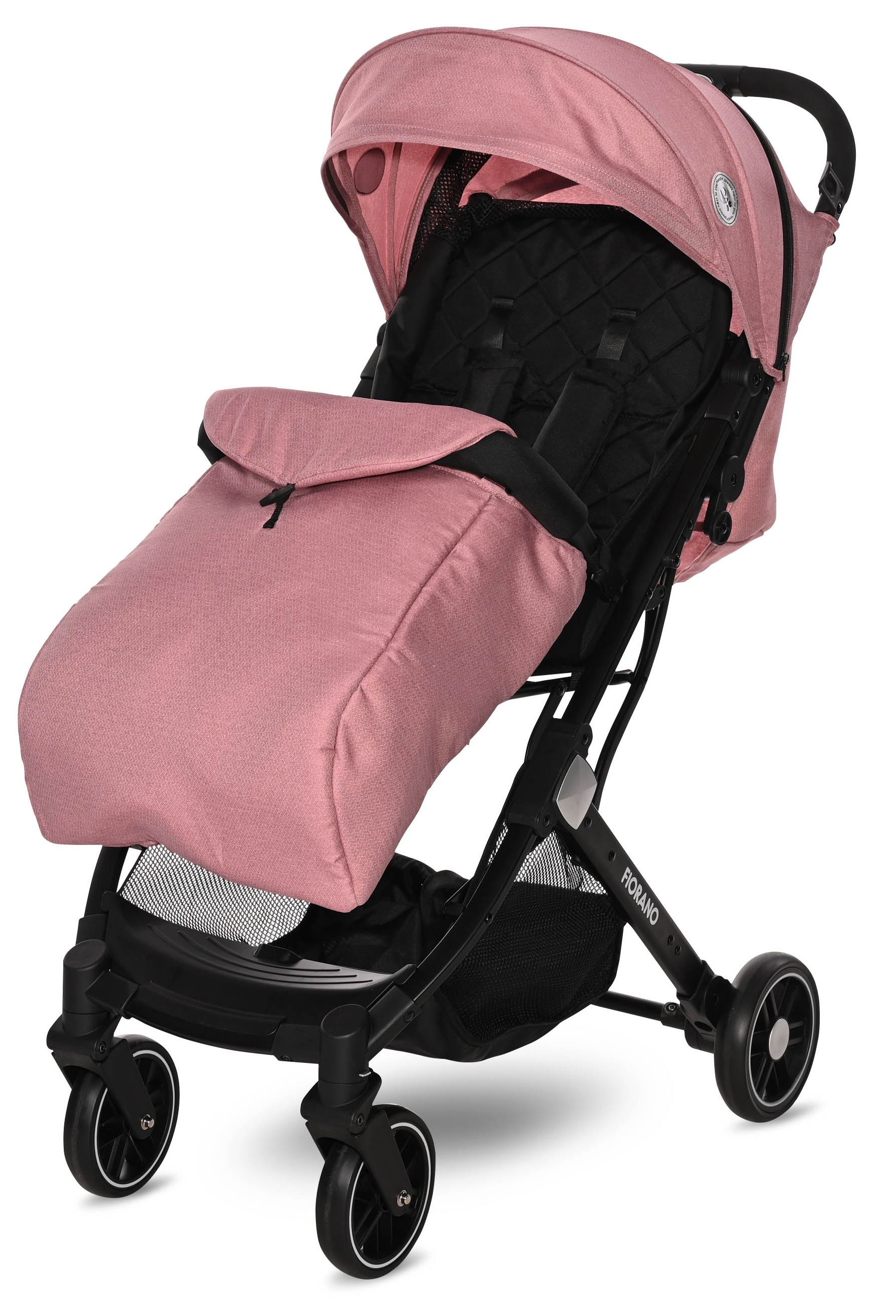 Cărucior de vară cu husă Lorelli - Fiorano, Rose Quartz