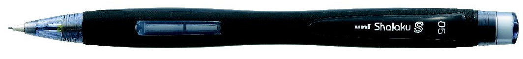 Creion automatic Uniball Shalaku S – Negru, 0.5 mm