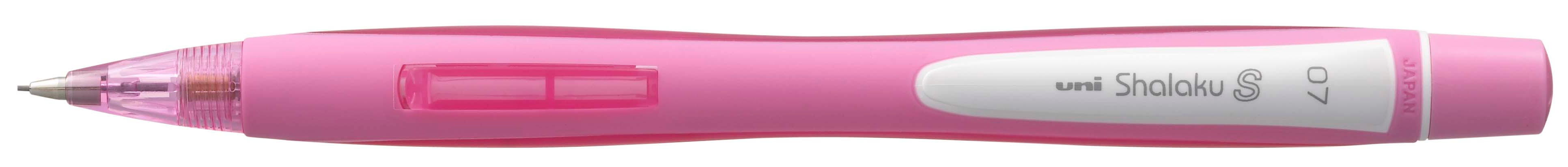Creion automatic Uniball Shalaku S – Roz, 0.7 mm