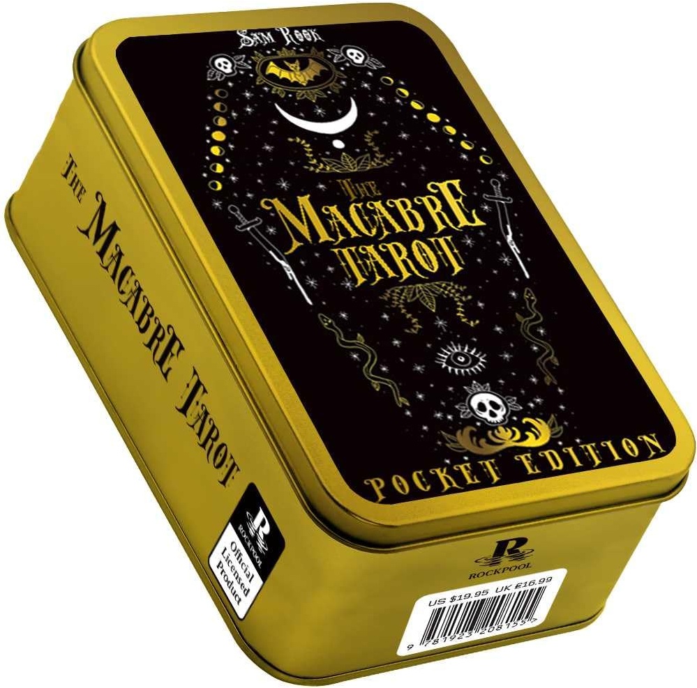 Macabre Tarot Pocket Tin Edition (78 Cards and a Guidebook)