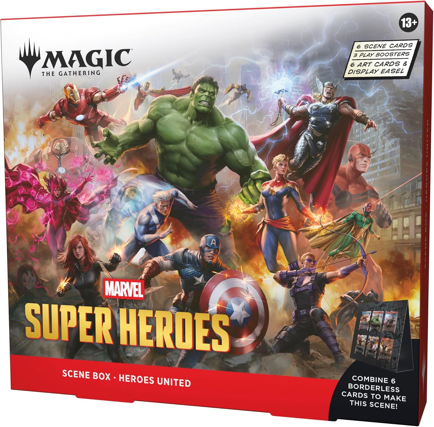 Magic The Gathering: Marvel Super Heroes Scene Box Heroes United