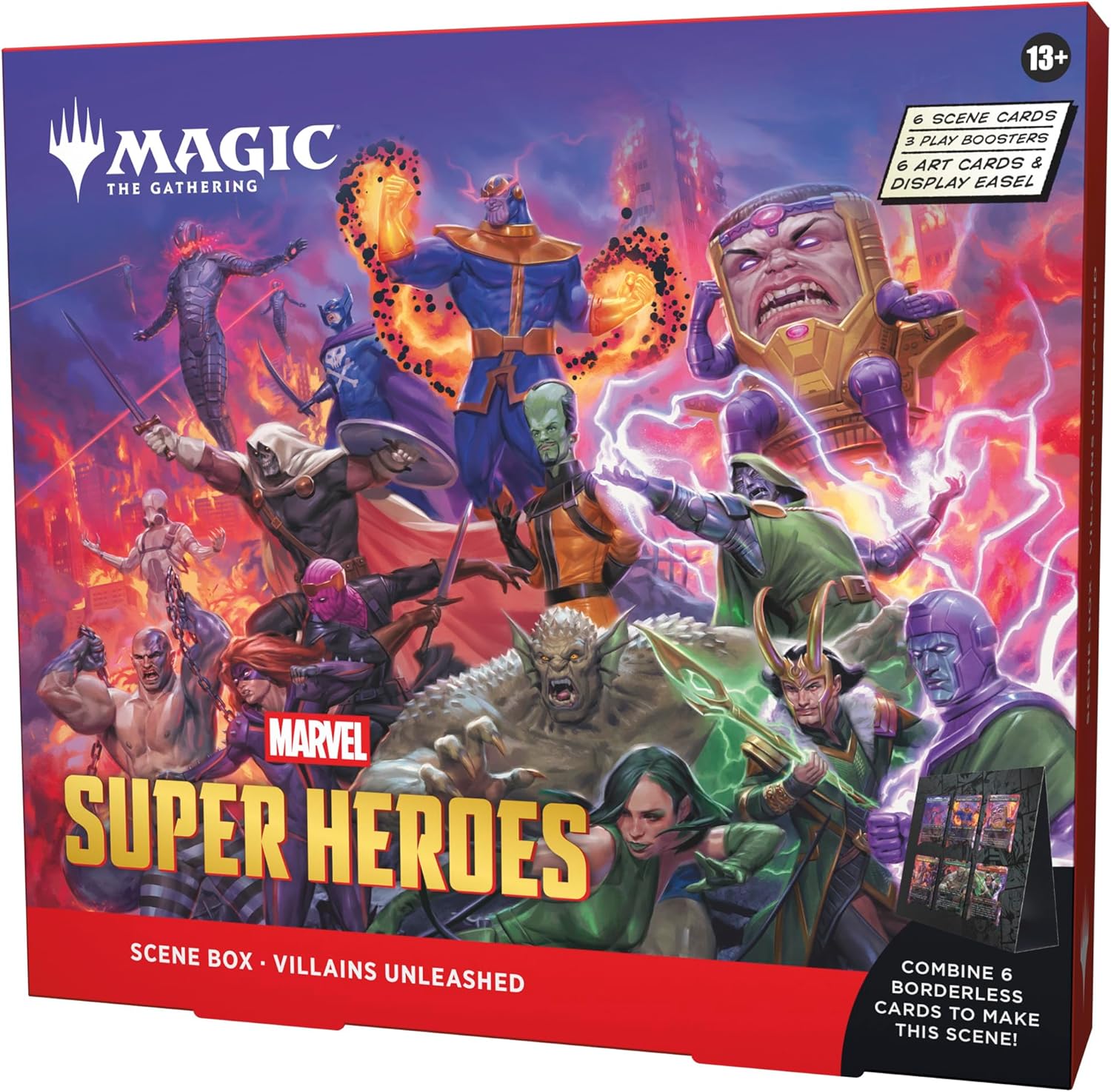 Magic The Gathering: Marvel Super Heroes Scene Box Villains Unleashed