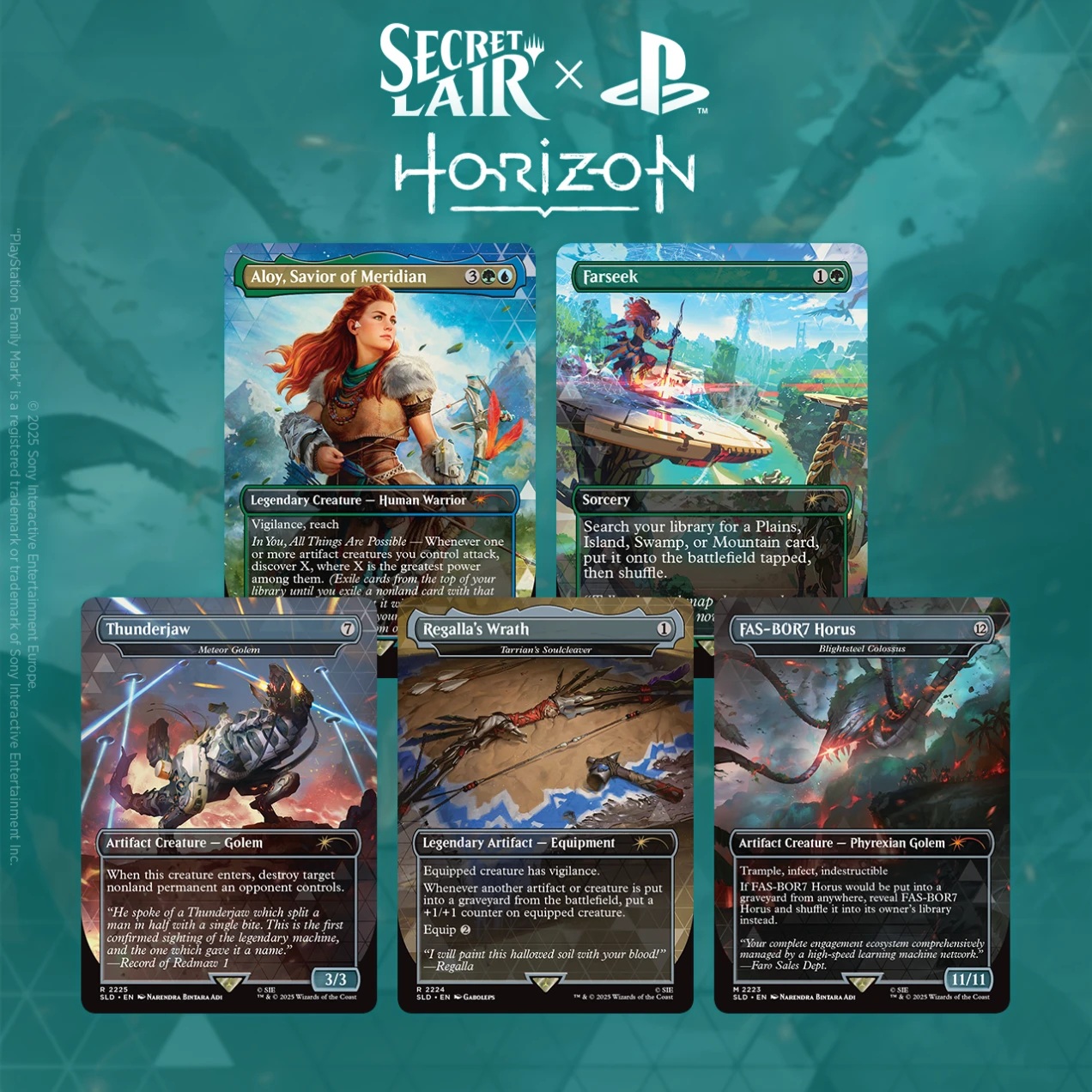 Magic the Gathering: Secret Lair x Horizon: Into the Forbidden West (Non-Foil)