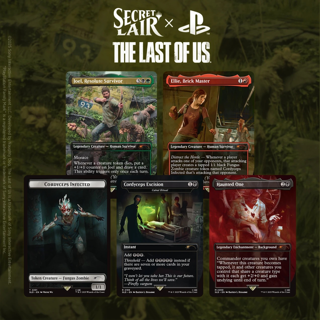 Magic the Gathering: Secret Lair x The Last of Us: Part I (Non-Foil)