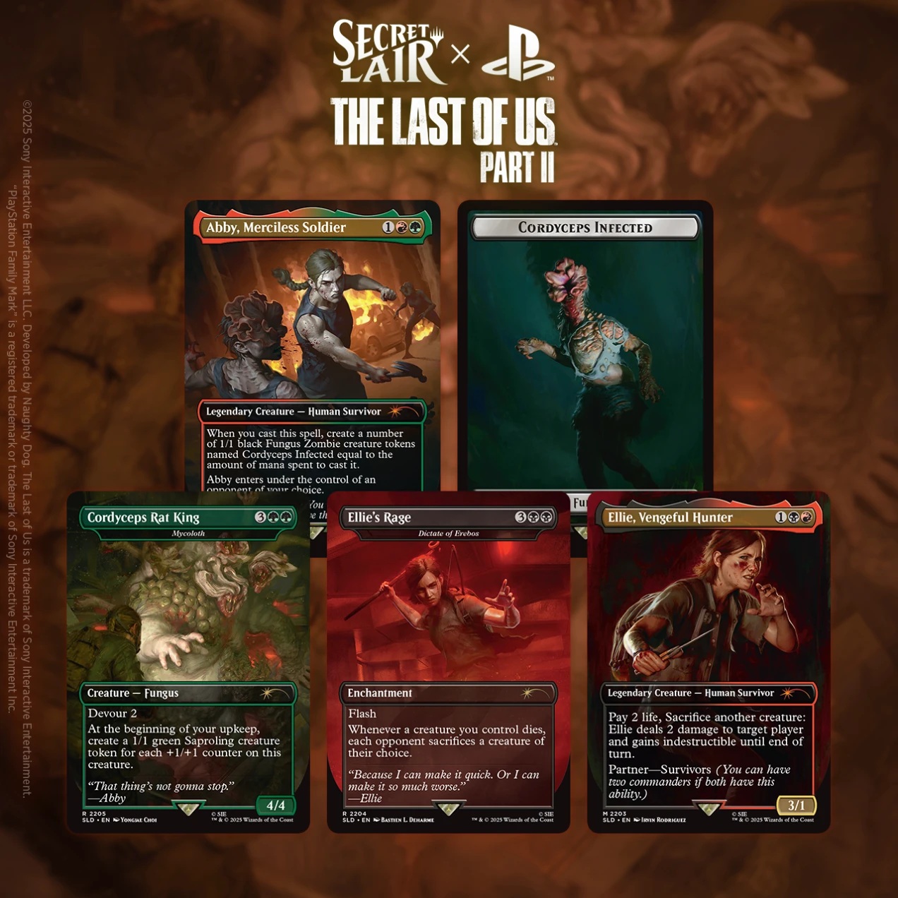 Magic the Gathering: Secret Lair x The Last of Us: Part II (Non-Foil)