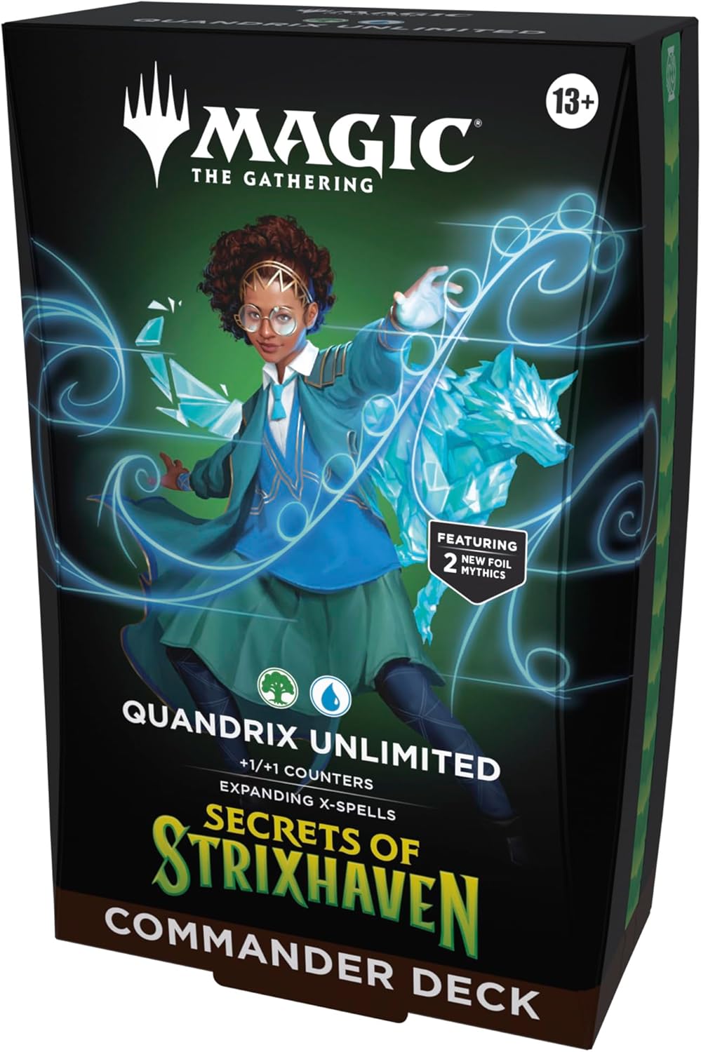 Magic The Gathering: Secrets of Strixhaven Commander Deck Quandrix Unlimited