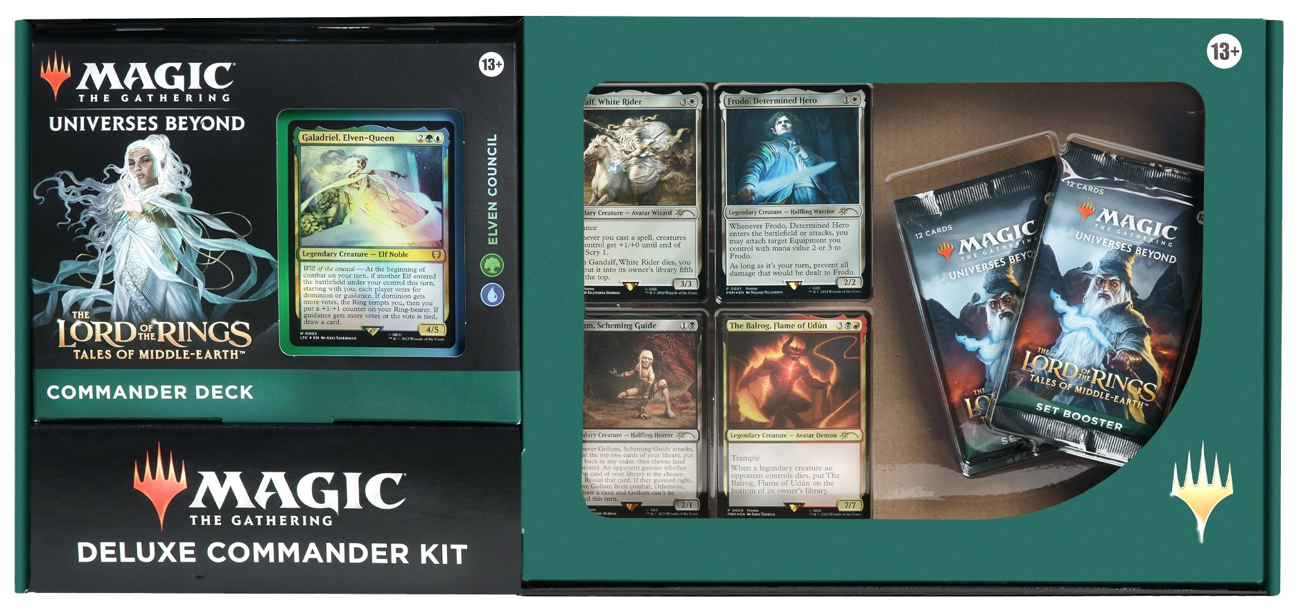 Magic the Gathering: The Lord of the Rings: Tales of Middle Earth Deluxe Commander Kit - Elven Council