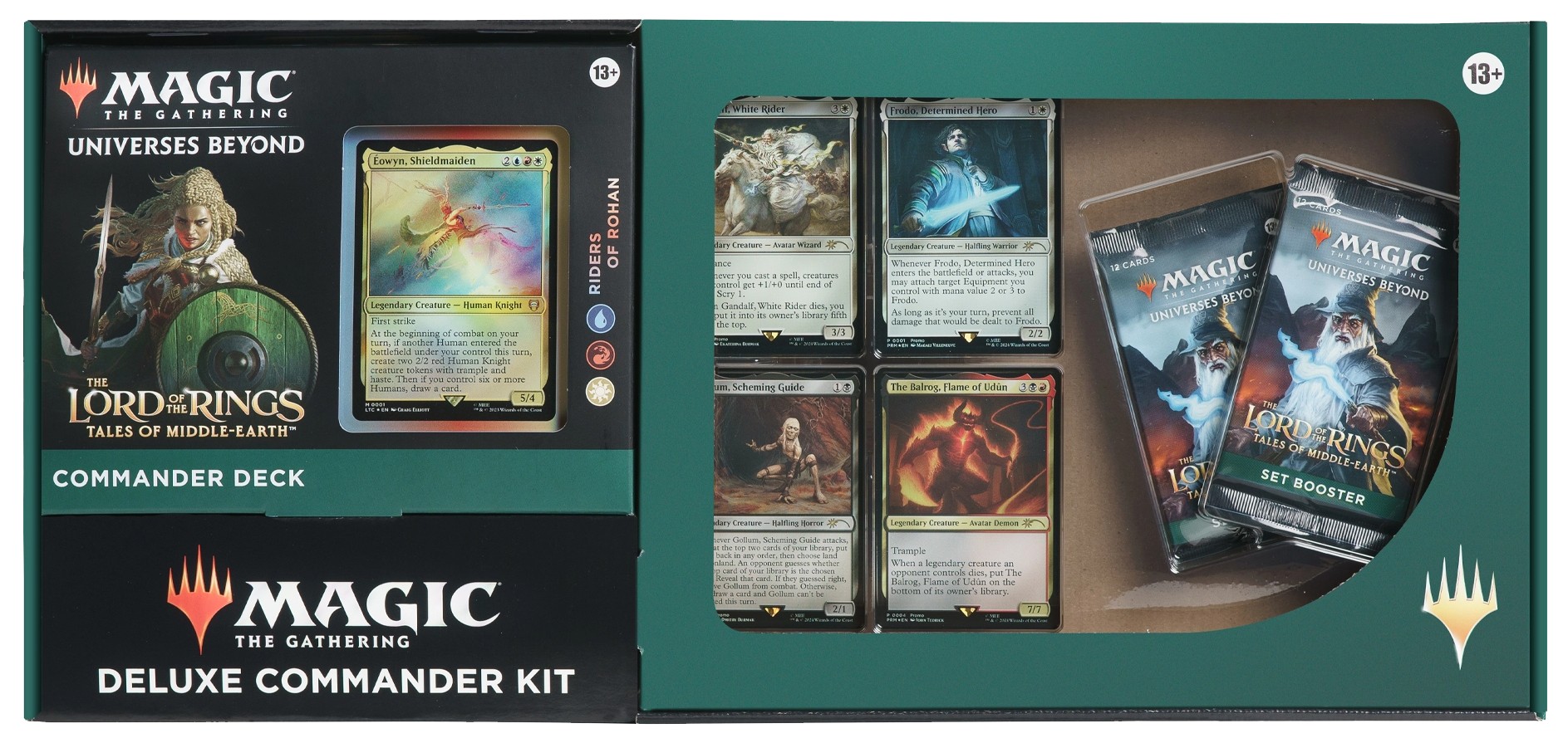 Magic the Gathering: The Lord of the Rings: Tales of Middle Earth Deluxe Commander Kit - Riders of Rohan