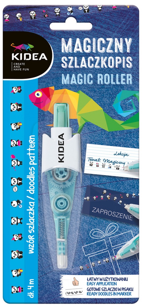 Banda pentru decoratii Kidea - Panda, 4 m.