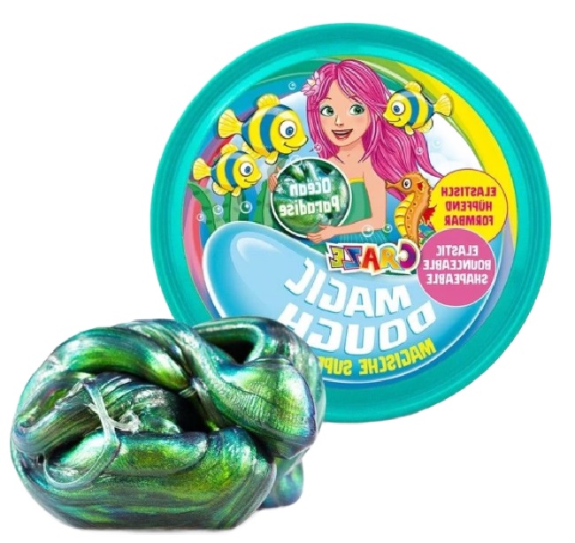 Magic multicolor plastilină pentru modelare Craze - Sirenele, 80 g,Sortiment