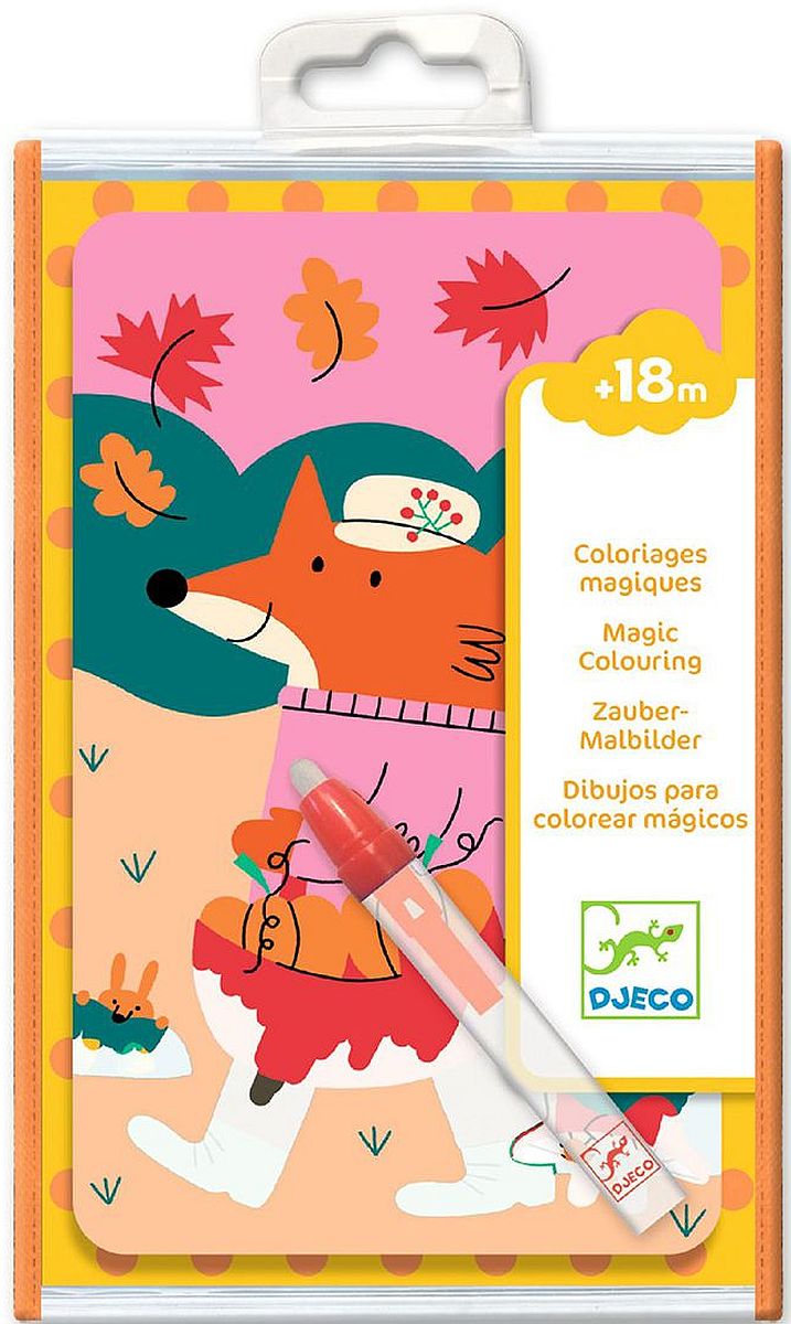 Colorare magică Djeco - 4 seasons