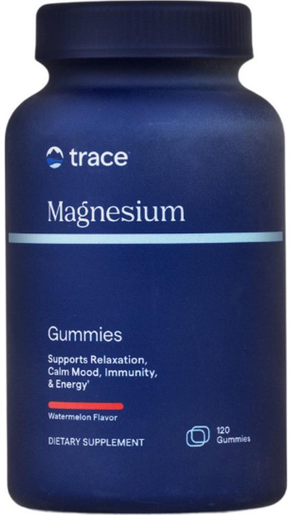 Magnesium, pepene verde, 120 de comprimate masticabile, Trace Minerals