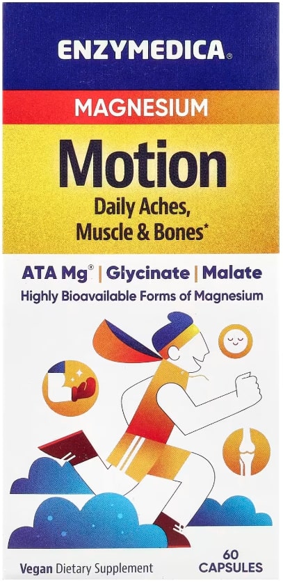 Magnesium Motion, 60 capsule, Enzymedica