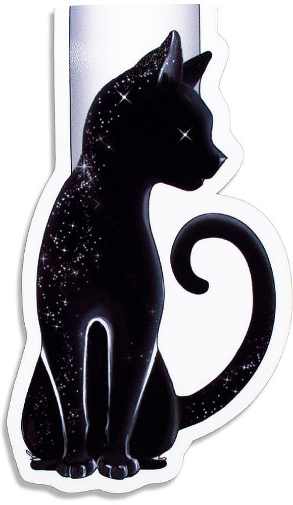 Separator magnetic pentru cărți Next Lit - Midnight Cat