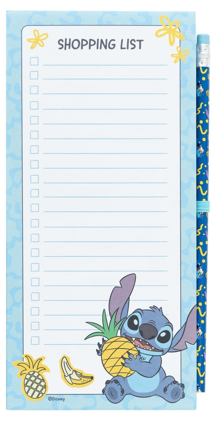 Blocnotes magnetic Grupo Erik Disney – Stitch Tropical, cu creion