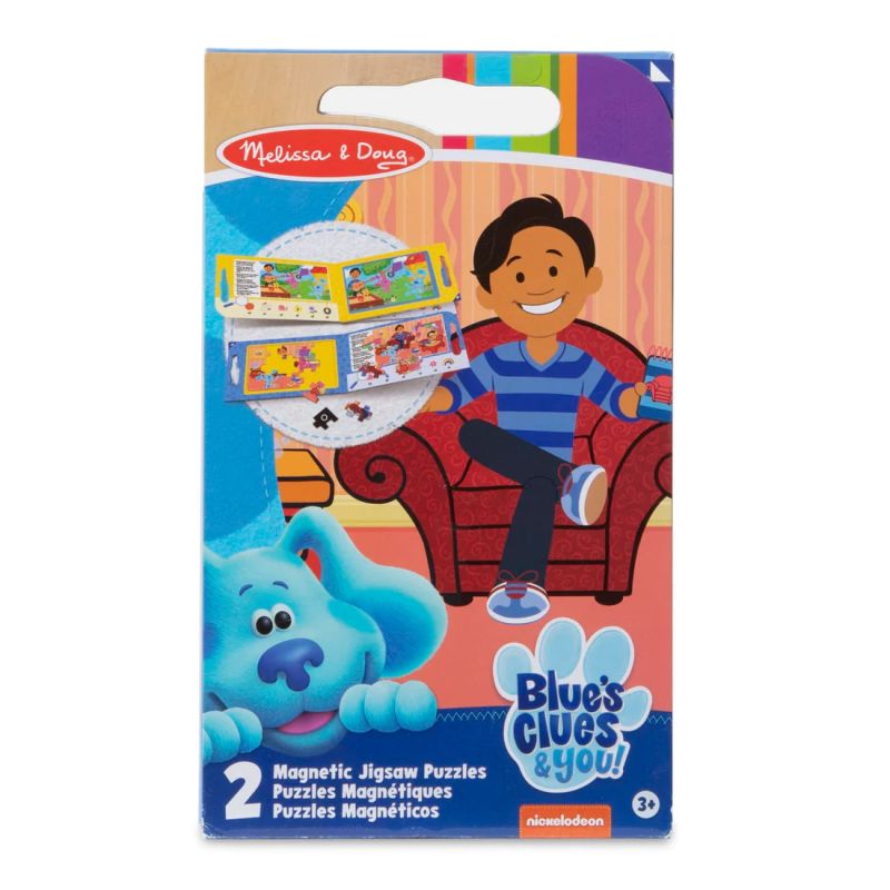 Puzzle magnetic Melissa & Doug – La fermă, 2 x 15 piese