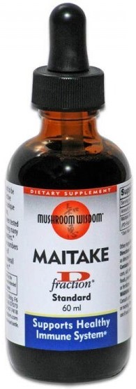 Maitake D-Fraction, 60 ml, Mushroom Wisdom
