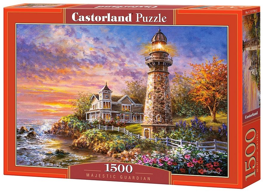 Puzzle Castorland din 1500 de piese - Gardian impunator , Niki Boehme