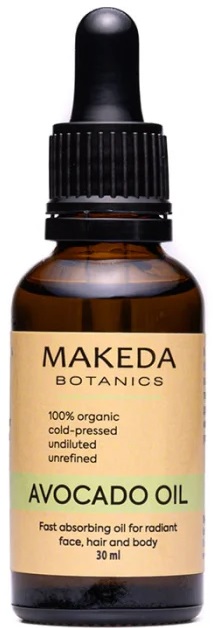 Makeda Botanics Ulei de bază Avocado, 30 ml
