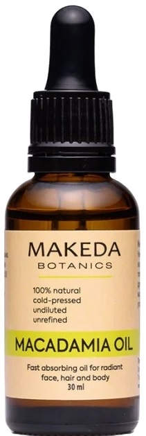 Makeda Botanics Ulei de bază Macadamia, 30 ml