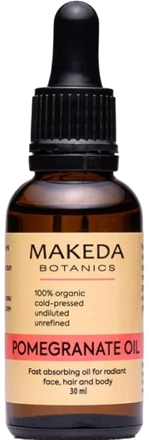 Makeda Botanics Ulei de bază de rodie, 30 ml