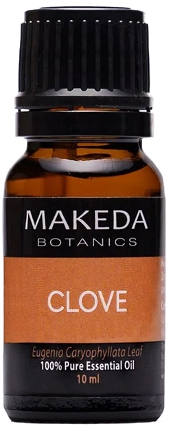 Makeda Botanics Ulei esențial de cuișoare, grad terapeutic, 10 ml