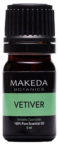 Makeda Botanics Ulei esențial de vetiver, grad terapeutic, 5 ml
