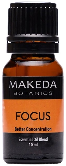 Makeda Botanics Compoziția uleiului esențial Focus, 10 ml