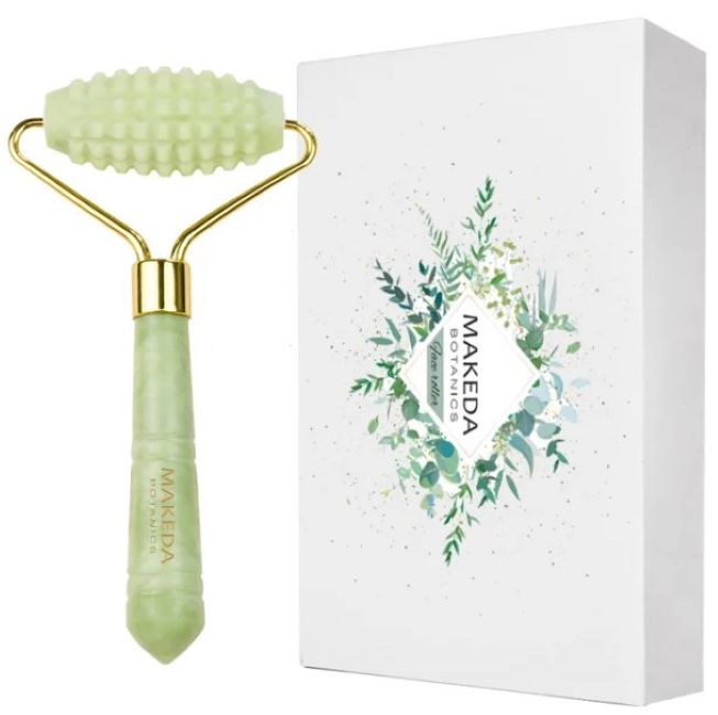 Makeda Botanics Rolă facială în relief, jad