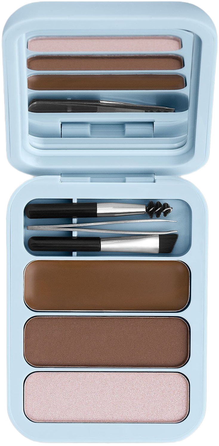 Makeup Obsession Trusă pentru sprâncene Brow Goals, Light to Medium, 3 x 1.4 g