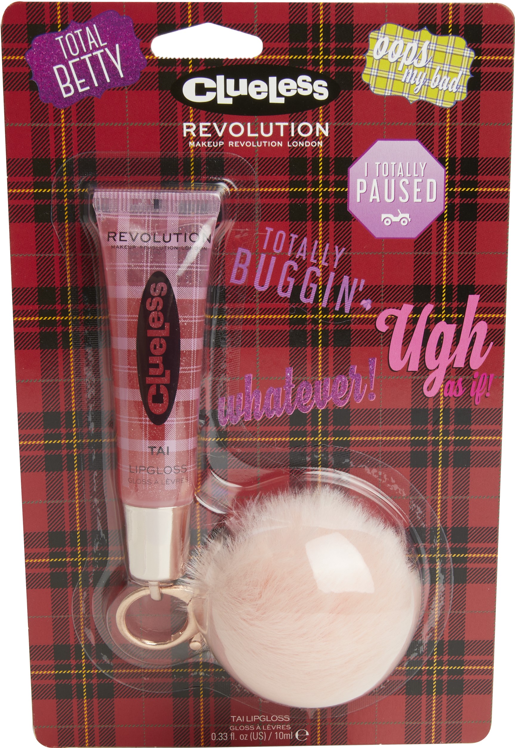 Makeup Revolution Clueless Luciu de buze  Tai, 10 ml