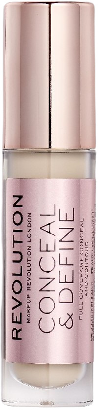 Makeup Revolution Conceal &amp; Define Corrector lichid , C1, 4 g