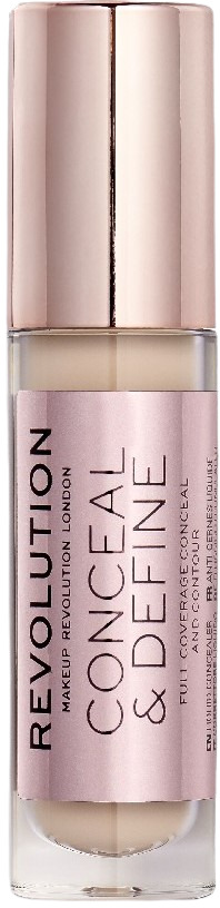 Makeup Revolution Conceal &amp; Define Corrector lichid , C3, 4 g