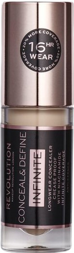 Makeup Revolution Conceal &amp; Define Corrector lichid  Infinite, C5, 5 ml