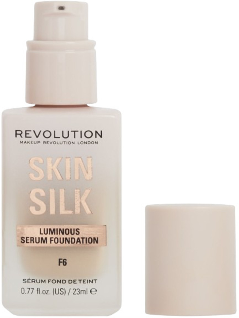Makeup Revolution fond de ten -ser Skin Silk, F6, 23 ml