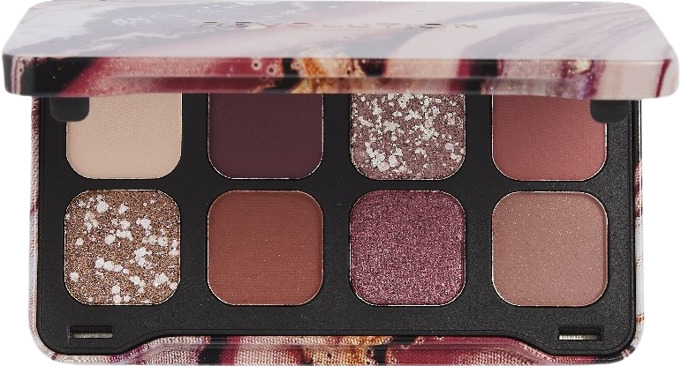 Makeup Revolution Forever Flawless Dynamic - Paletă de farduri Allure, 8 culori