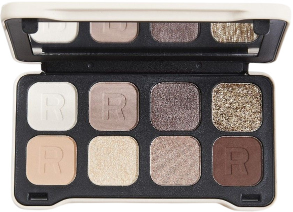 Makeup Revolution Forever Flawless Dynamic - Paletă de farduri Serenity, 8 culori