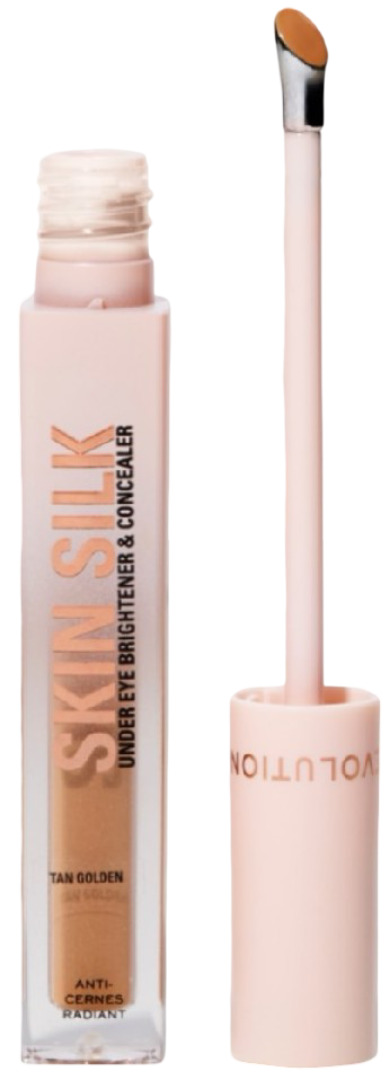 Makeup Revolution Corector facial Skin Silk, Tan Golden, 4 ml