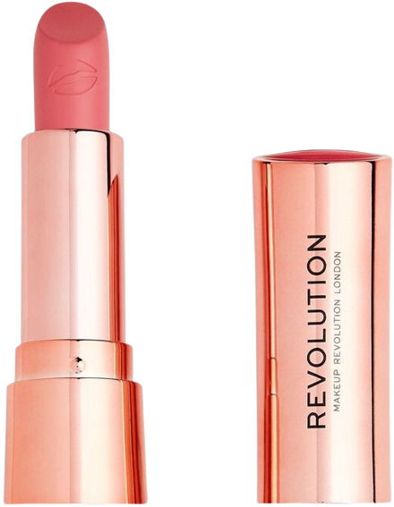 Makeup Revolution Satin Kiss Ruj  Cupcake Pink, 3.5 g